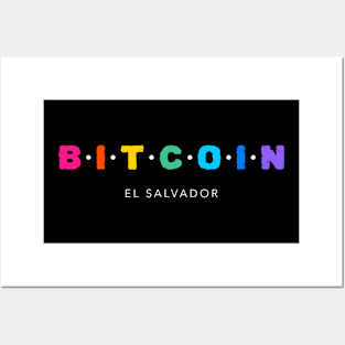 Bitcoin El Salvador Posters and Art